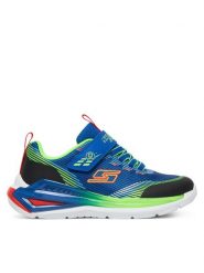 Skechers Sneakersy Tri-Namics 2.0 401661L/BLMT Niebieski. Niebieskie buty sportowe chłopięce Skechers, bez wzorów, z materiału, bez zapięcia. Za 249.99 zł.