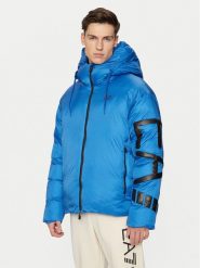 EA7 Emporio Armani Kurtka zimowa 6DPB19 PNGAZ 1528 Niebieski Regular Fit. Niebieskie kurtki męskie EA7 Emporio Armani, na zimę, l, bez wzorów, z syntetyku, bez kaptura. Za 1,089.00 zł.