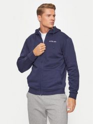 Kappa Bluza Feffo 341Q6QW Granatowy Regular Fit. Niebieskie bluzy męskie Kappa, m, bez wzorów, bez kaptura. Za 149.99 zł.