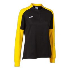 Bluza do piłki nożnej damska Joma Eco Championship. Czarne bluzy damskie Joma, s, bez wzorów, z poliesteru, bez kaptura. Za 143.00 zł.