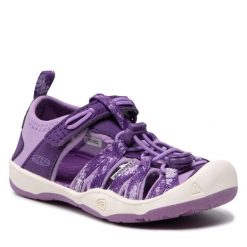Sandały Keen. Fioletowe sandały dziewczęce Keen, bez zapięcia. Za 179.99 zł.
