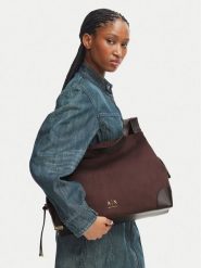 Armani Exchange Torebka XW002603 AF22666 U6032 Brązowy. Brązowe torebki do ręki damskie Armani Exchange, bez wzorów, z materiału, bez dodatków. Za 779.99 zł.