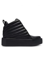 United Nude Botki Stone Puffy Mid 1105701170 Czarny. Czarne botki damskie United Nude, ze skóry, bez obcasa, na płaskiej podeszwie, bez zapięcia. Za 1,539.00 zł.
