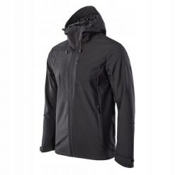 Kurtka softshell męska Magnum Cani. Czarne kurtki męskie MAGNUM, m, bez wzorów, z softshellu, bez kaptura. Za 357.80 zł.