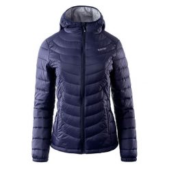 Pikowana Kurtka Damska Nahia. Niebieskie kurtki sportowe damskie Hi-tec, m, bez wzorów, bez kaptura, trekkingowe. Za 215.99 zł.