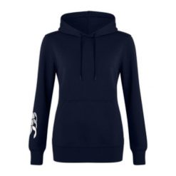 Bluza damska z kapturem Canterbury Club. Niebieskie bluzy damskie CANTERBURY, m, bez wzorów, z dresówki, z kapturem. Za 379.00 zł.