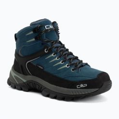Buty trekkingowe męskie CMP Rigel 2.0 Mid Waterproof. Niebieskie trekkingi męskie CMP, przed kolano, trekkingowe. Za 409.99 zł.