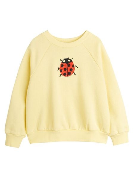 MINI RODINI Bluza 2522010923 Żółty Regular Fit. Żółte bluzy dla dziewczynek Mini Rodini, bez wzorów, z bawełny, bez ramiączek, bez kaptura. Za 169.99 zł.