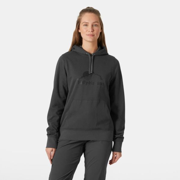 Bluza damska z kapturem Helly Hansen Nord Graphic. Brązowe bluzy damskie Helly Hansen, bez wzorów, z kapturem. Za 372.00 zł.