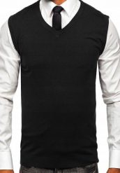 Leccos Bezrękawnik pulower sweter męski bez rękawów XL. Swetry przez głowę męskie Leccos, m, bez wzorów, bez kołnierzyka. Za 65.00 zł.