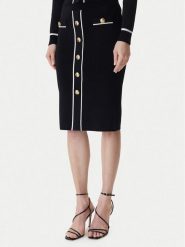 Marciano Guess Spódnica ołówkowa 6RGD03 5905Z Czarny Regular Fit. Czarne spódnice damskie Marciano Guess, s, z aplikacjami, z wiskozy, ołówkowe. Za 619.99 zł.