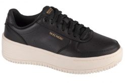 Buty sportowe do chodzenia damskie, Grand 92 - Be Lifted. Czarne obuwie sportowe damskie Skechers, bez wzorów, z materiału, trekkingowe. Za 199.99 zł.