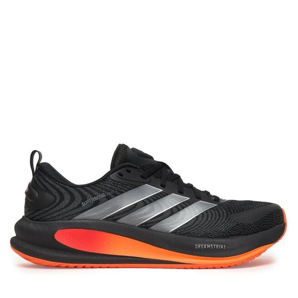 Buty do biegania adidas. Czarne buty sportowe męskie Adidas, bez zapięcia, do biegania. Za 341.99 zł.