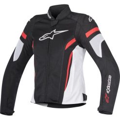 Kurtka tekstylia ALPINESTARS STELLA T-GP PLUS R V2 AIRFLOW kolor biały/czarny/czerwony, rozmiar M. Kurtki damskie marki Alpinestars. Za 898.99 zł.