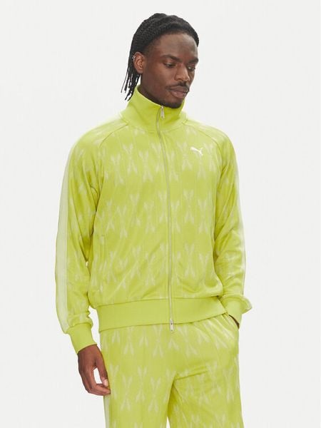 Puma Bluza The NeverWorn V T7 631491 Zielony Regular Fit. Zielone bluzy męskie Puma, m, bez wzorów, bez kaptura. Za 619.99 zł.
