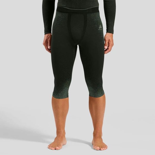 Spodnie Odlo BL BOTTOM 3/4 PERFORMANCE WARM BLACKCOMB. Szare spodnie snowboardowe męskie Odlo, na zimę, m, bez wzorów, z elastanu, do biegania. Za 322.99 zł.
