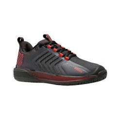 Buty Męskie do tenisa K-Swiss Ultrashot 3 AC Men 06988-061. Czarne buty sportowe męskie K-SWISS, bez zapięcia, tenisowe. Za 729.00 zł.