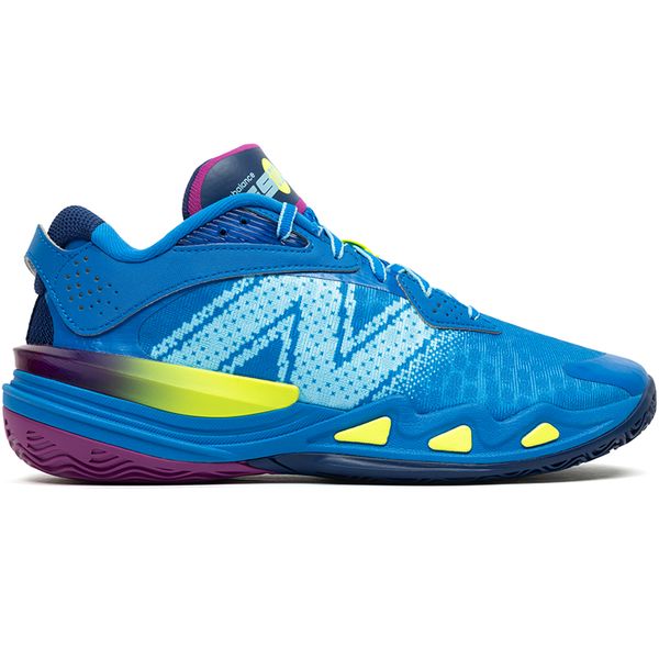 Buty męskie New Balance Hesi Low v2 BBHSLGB2 – niebieskie. Niebieskie buty sportowe męskie New Balance, z gumy, bez zapięcia, na fitness i siłownię. Za 299.99 zł.