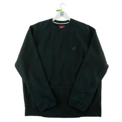 Second life - Bluza męska Nike - Stan bardzo dobry. Czarne bluzy męskie Nike, l, bez wzorów, z materiału, bez kaptura, na fitness i siłownię. Za 106.46 zł.