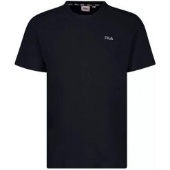 T-shirt Męski Berloz. Czarne t-shirty męskie Fila, m, bez wzorów, sportowe, bez kołnierzyka. Za 117.99 zł.
