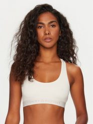 Tommy Hilfiger Biustonosz top UW0UW05498 Écru. Biustonosze Tommy Hilfiger, bez wzorów, z syntetyku. Za 89.99 zł.