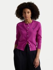 Polo Ralph Lauren Kardigan 211971871010 Fioletowy Slim Fit. Fioletowe kardigany damskie Polo Ralph Lauren, xxs, bez wzorów, z bawełny. Za 699.99 zł.