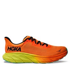 Buty do biegania Hoka. Brązowe buty sportowe męskie HOKA, bez zapięcia, do biegania. Za 529.99 zł.
