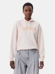 Calvin Klein Jeans Bluza Varsity J20J225579 Różowy Regular Fit. Czerwone bluzy damskie Calvin Klein Jeans, s, bez wzorów, z bawełny, bez kaptura. Za 239.99 zł.