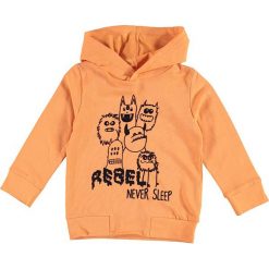 Bluza w kolorze pomarańczowym. Bluzy dla chłopców marki bonprix. W wyprzedaży za 65.95 zł.