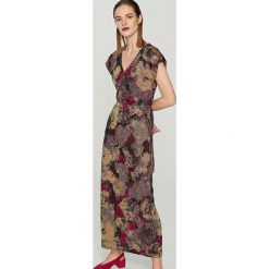 Wzorzysta sukienka maxi - Wielobarwn. Sukienki damskie Reserved. Za 259.99 zł.
