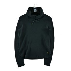 Second life - Damski czarny sweter - Jak nowy. Czarne swetry damskie Ralph Lauren, bez wzorów, bez kołnierzyka, bez ramiączek, bez kaptura. Za 114.98 zł.