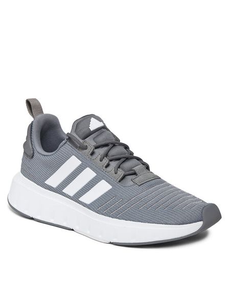 Adidas Sneakersy Swift Run ID3013 Szary. Szare buty sportowe męskie Adidas, z materiału, bez zapięcia. Za 349.99 zł.