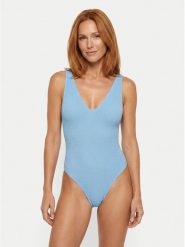 Seafolly Strój kąpielowy Sea Dive 10974-861 Błękitny. Niebieskie kostiumy jednoczęściowe damskie Seafolly, bez wzorów, z syntetyku. Za 509.99 zł.