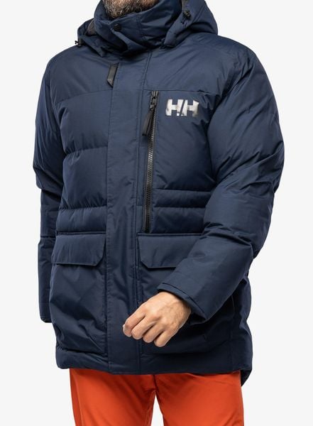 Kurtka zimowa męska Helly Hansen Tromsoe Jacket. Niebieskie kurtki męskie Helly Hansen, na zimę, l, bez wzorów, z syntetyku, klasyczne, bez kaptura. Za 1,411.00 zł.