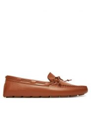 BOSS Mokasyny Roxanne 50548639 Brązowy. Brązowe mokasyny damskie Boss, ze skóry. Za 659.99 zł.