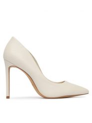 Aldo Szpilki Stessy 2.0 13968407 Biały. Białe szpilki damskie Aldo, bez wzorów, ze skóry, bez obcasa, bez zapięcia. Za 379.99 zł.