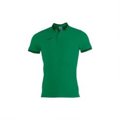 Koszulka polo do tenisa męska Joma Bali II. Zielone koszulki polo męskie Joma, m, bez wzorów, bez kołnierzyka, bez ramiączek, do piłki nożnej. Za 248.00 zł.