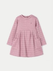 Mayoral Sukienka dzianinowa 4928 Różowy Relaxed Fit. Czerwone sukienki dla dziewczynek Mayoral, bez wzorów, z dzianiny, bez ramiączek. Za 99.99 zł.