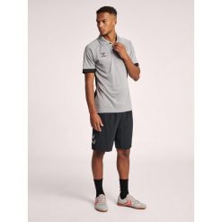 Polo Hummel Lead Functional. Czerwone koszulki polo męskie Hummel, m, bez wzorów, bez kołnierzyka, bez ramiączek, na fitness i siłownię. Za 182.35 zł.