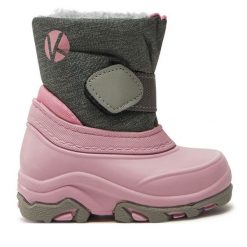 Śniegowce Kimberfeel. Czerwone śniegowce dziewczęce Kimberfeel, bez zapięcia. Za 169.99 zł.