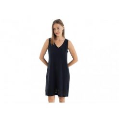 Sukienka plażowa rozm. S Black L257439. Czarne koszule nocne damskie Massana Homewear, l, w ażurowe wzory, z bawełny. Za 226.00 zł.