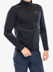 Bluza bez kaptura męska Hannah Damar. Czarne bluzy męskie Hannah, m, bez wzorów, z elastanu, bez kaptura. Za 341.50 zł.