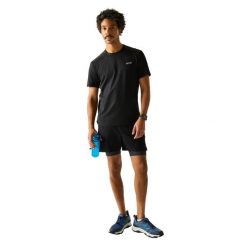 T-shirt Męski Virda. Niebieskie t-shirty męskie Regatta, l, bez wzorów, z elastanu, bez kołnierzyka. Za 77.99 zł.