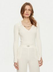 Marciano Guess Sweter 5RGR17 5613Z Écru Regular Fit. Swetry damskie Marciano Guess, xl, z aplikacjami, z wiskozy, bez kołnierzyka, bez ramiączek, bez kaptura. Za 339.99 zł.