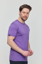 Koszulka termoaktywna turystyczna męska Woolona Notus 100% Merino. Fioletowe koszulki sportowe męskie WOOLONA, na lato, l, bez wzorów, z materiału, bez kołnierzyka, bez ramiączek, do biegania. Za 261.00 zł.