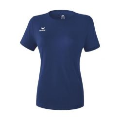 Koszulka damska Erima Teamsport fonctionnel. Niebieskie t-shirty damskie Erima, bez wzorów, sportowe, bez kołnierzyka. Za 136.50 zł.