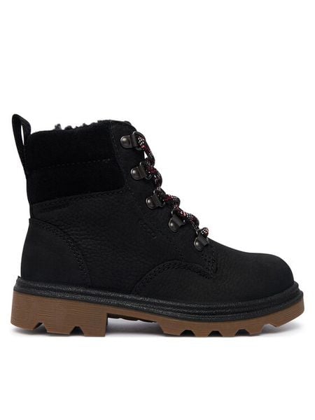 ECCO Trapery Grainer 72829251052 Czarny. Czarne buty zimowe dziewczęce ecco, bez wzorów, z nubiku, bez zapięcia. Za 489.99 zł.