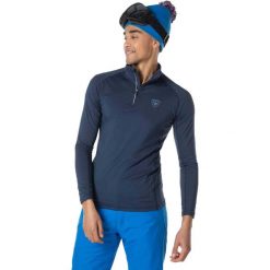 Koszulka termoaktywna Rossignol Classique 1/2 Zip granatowa. Niebieskie bluzy męskie Rossignol, na zimę, xl, bez wzorów, bez kaptura. Za 335.00 zł.