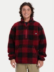 Quiksilver Polar Mercury Woodlans EQYPF03070 Bordowy Regular Fit. Czerwone bluzy męskie Quiksilver, m, bez wzorów, z polaru, bez kaptura. Za 369.99 zł.
