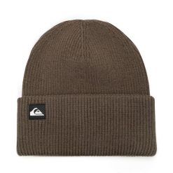 Czapka Quiksilver. Brązowe czapki i kapelusze męskie Quiksilver, na zimę, bez wzorów. Za 59.99 zł.